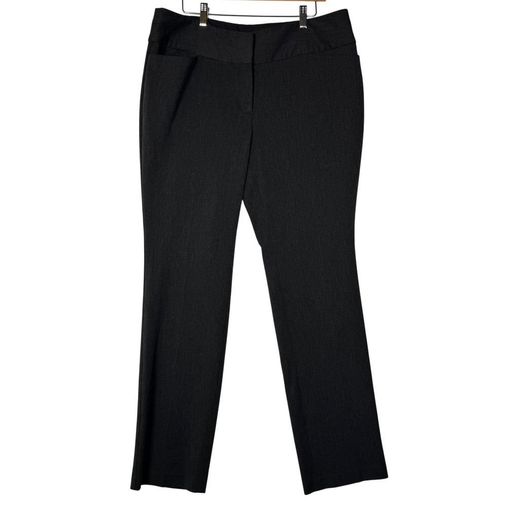 Express Womens Size 14L Gray‎ Editor Dress Pants Career Office Workwear
